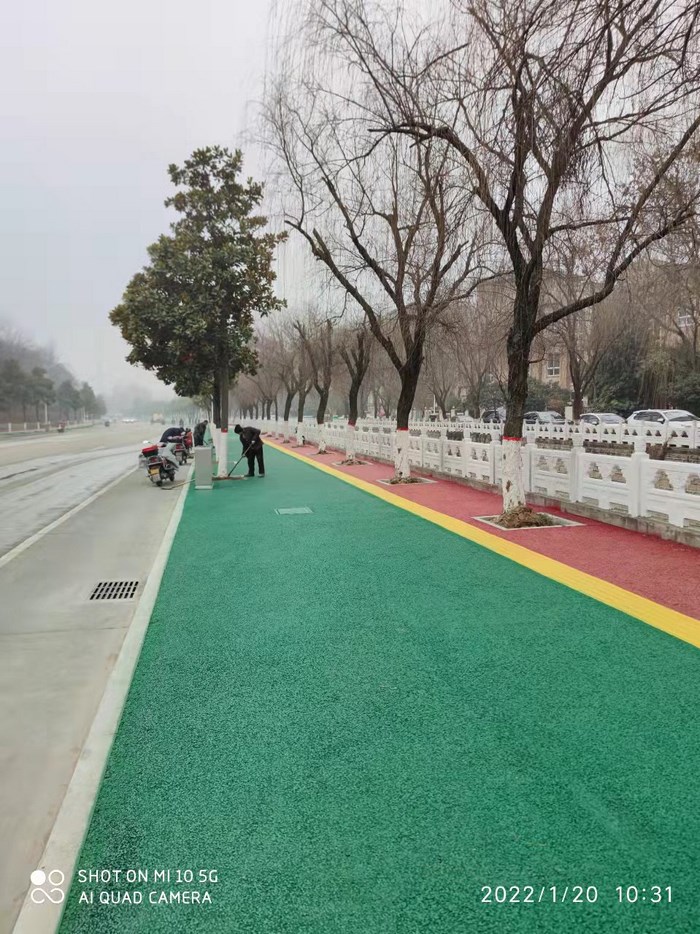 南灣湖風景區(qū)透水地坪